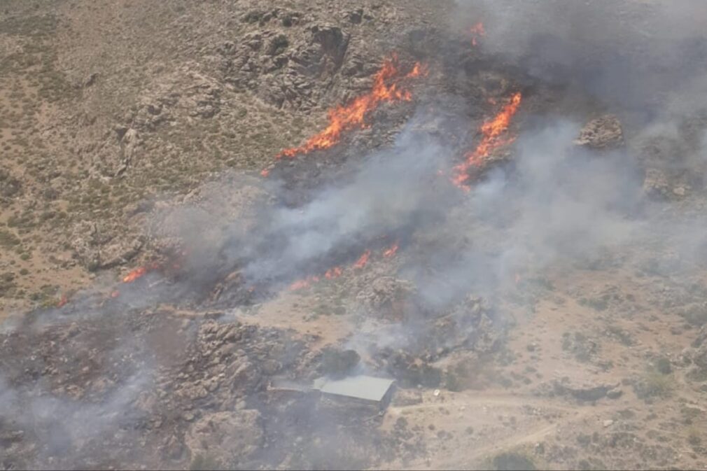 Incendio Forestal Paraje Cortijo Fuente Los Morales de Güéjar Sierra