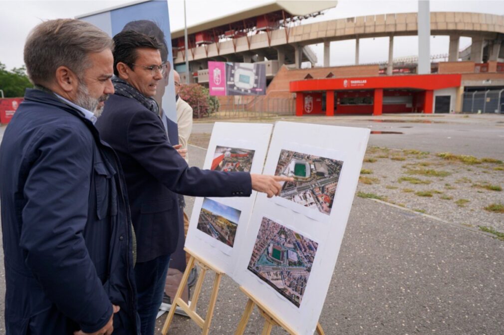 Paco Cuenca presenta su propuesta de remodelación del Nuevo Los Cármenes