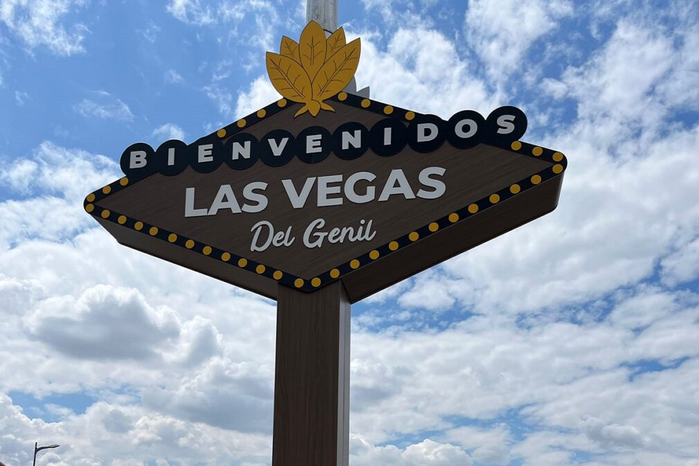 cartel bienvenido a vegas del genil