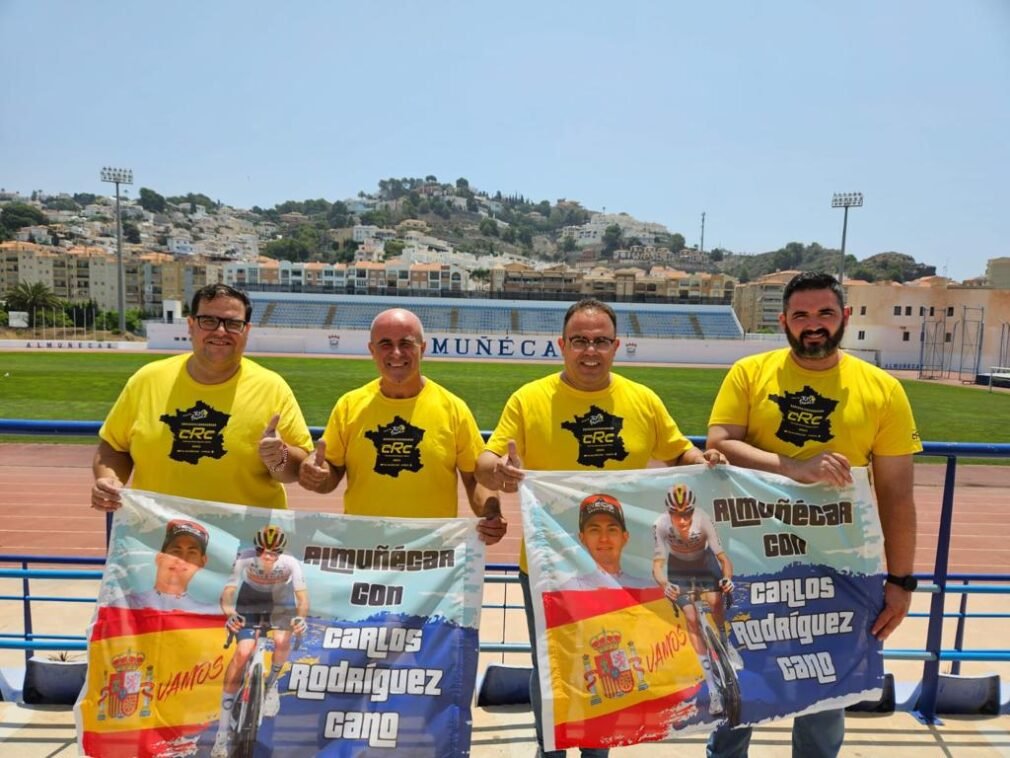 ALCALDE Y EDILES EN APOYO A CARLOS RODRIGUEZ CANO EN TOUR DE FRANCIA 23 (1)