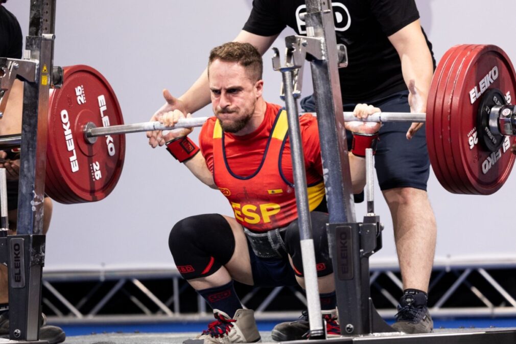 Álvaro Fernández powerlifting