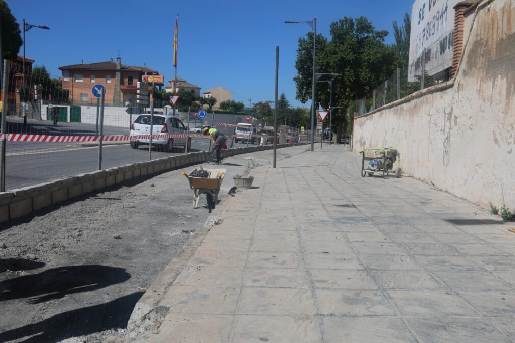 Obras Carril Bici Alhendin-Otura