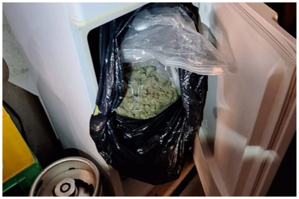 Bolsa con Marihuana | Foto: Gabinete