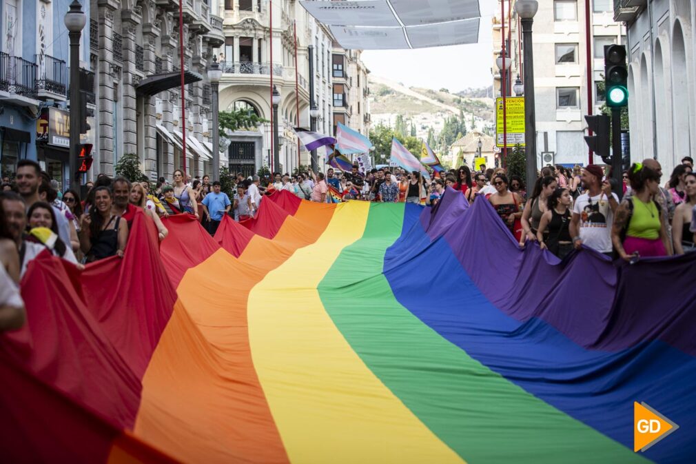 Marcha del orgullo lgtbi en Granada