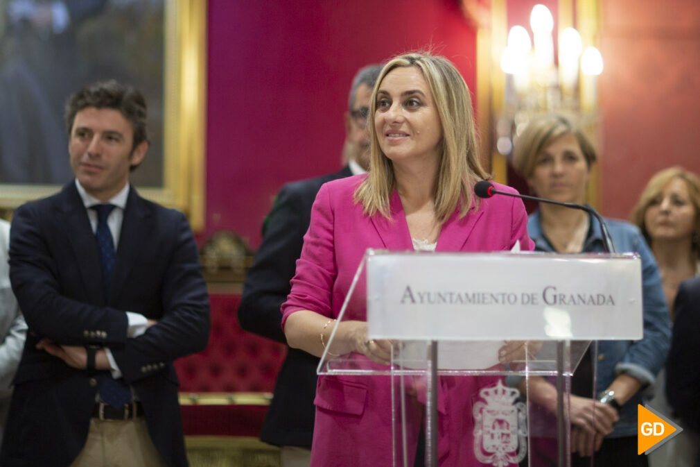 La alcaldesa de Granada, Marifrán Carazo, presenta las áreas de su nuevo equipo de gobierno