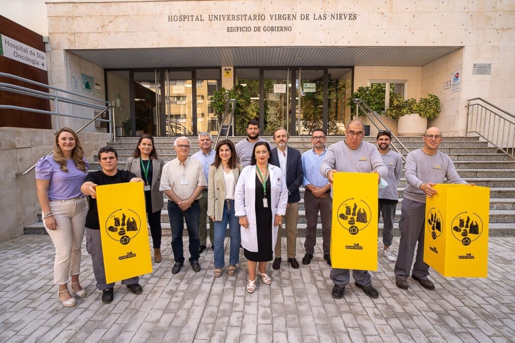 Granada.-AndalucíaVerde.- El Hospital Virgen de las Nieves inicia un proyecto para el reciclaje de plástico inclusivo