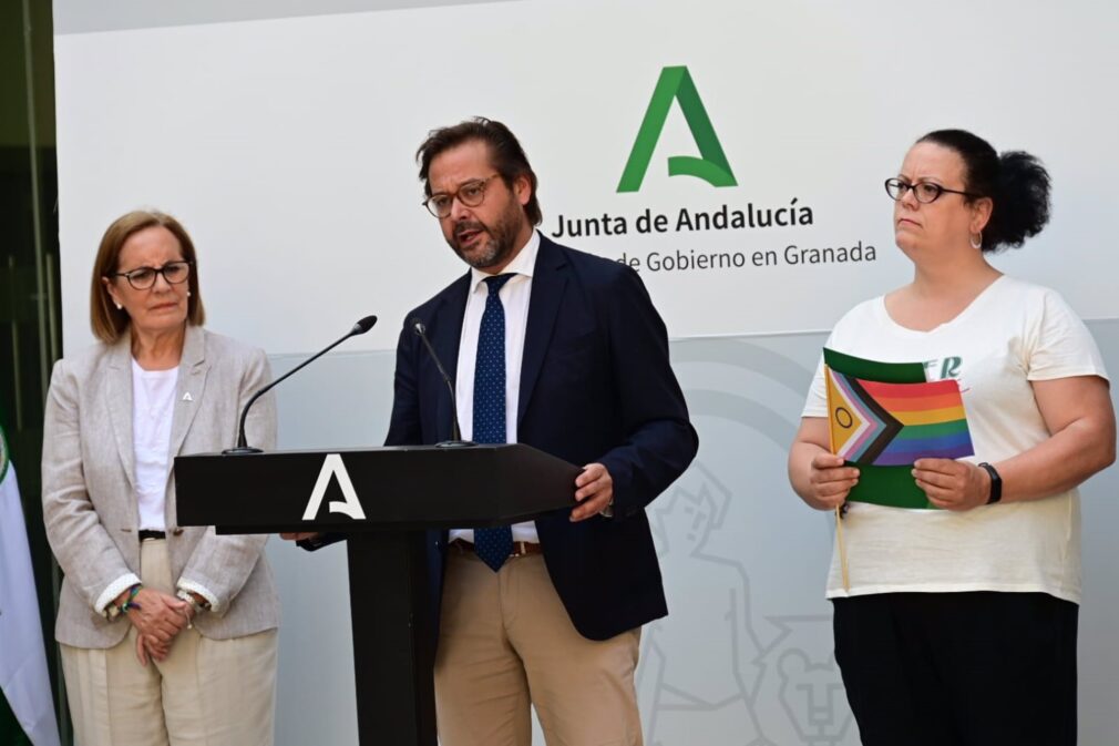 Granada.- Granados reivindica una provincia "libre y sin etiquetas" en la conmemoración del Orgullo Lgtbi