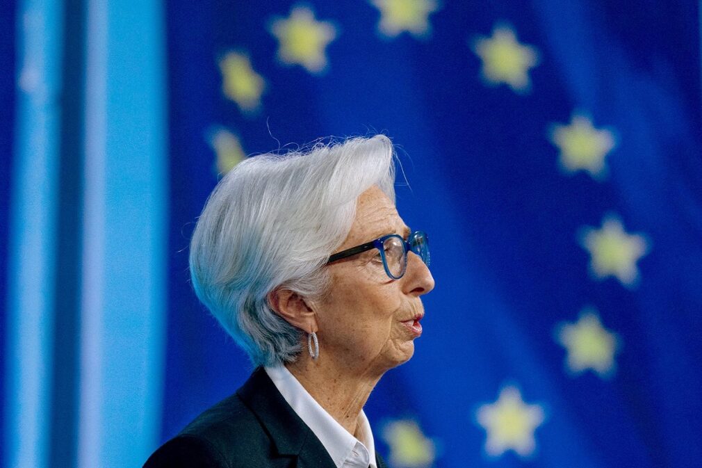 President Christine Lagarde attends a press conference after the first monetary policy meeting of the new year - FOTO Michael Probst-Pool AP-dpa - Archivo