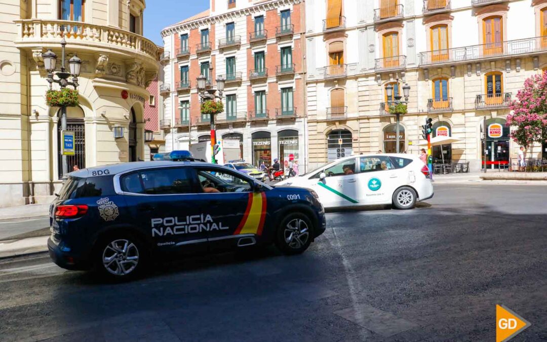 Asaltan con el mataleón a un joven para robarle un cordón de oro y le abren la cabeza a otro en pleno centro de Granada