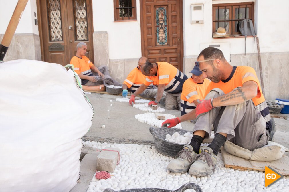 Marifrán Carazo visita las obras de mejora en el Albayzín con la remodelación de la Cuesta Alhacaba y la Placeta de la Merced - Celia Perez-1