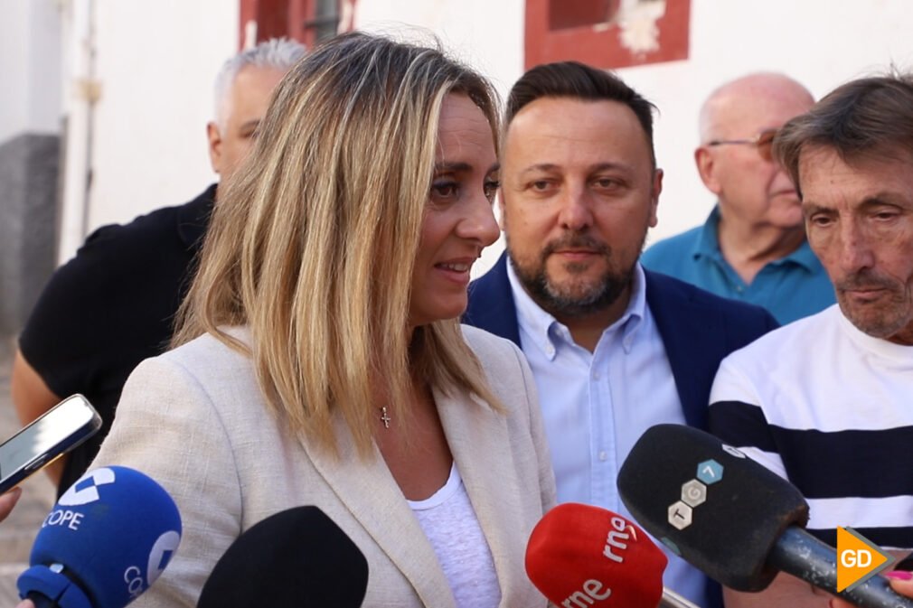 Marifrán Carazo visita las obras de mejora en el Albayzín con la remodelación de la Cuesta Alhacaba y la Placeta de la Merced - Celia Perez-7