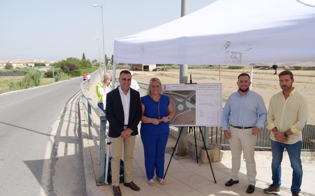 Diputación construirá una glorieta en Las Gabias para mejorar la movilidad y la seguridad vial