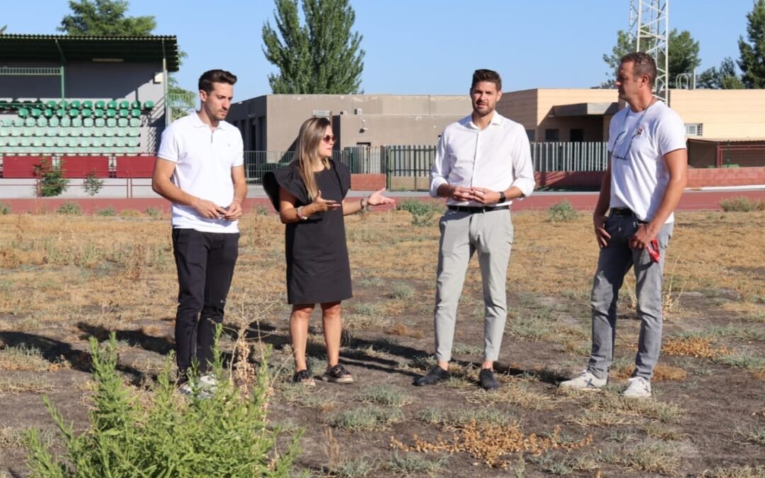 Diputación revitalizará la Ciudad Deportiva tras el abandono y deterioro que sufren sus instalaciones