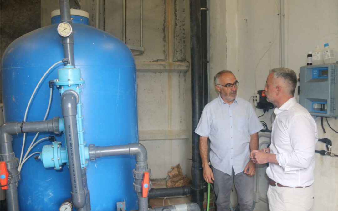 Diputación asume la reparación de la depuradora que trata el agua potable de Lugros