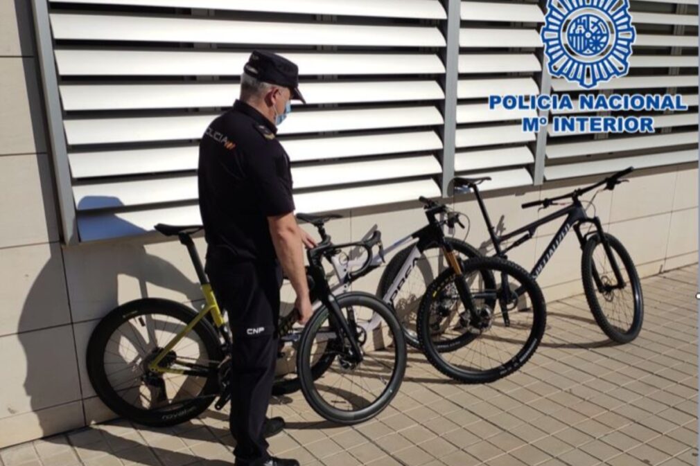 policia nacional robo bicis