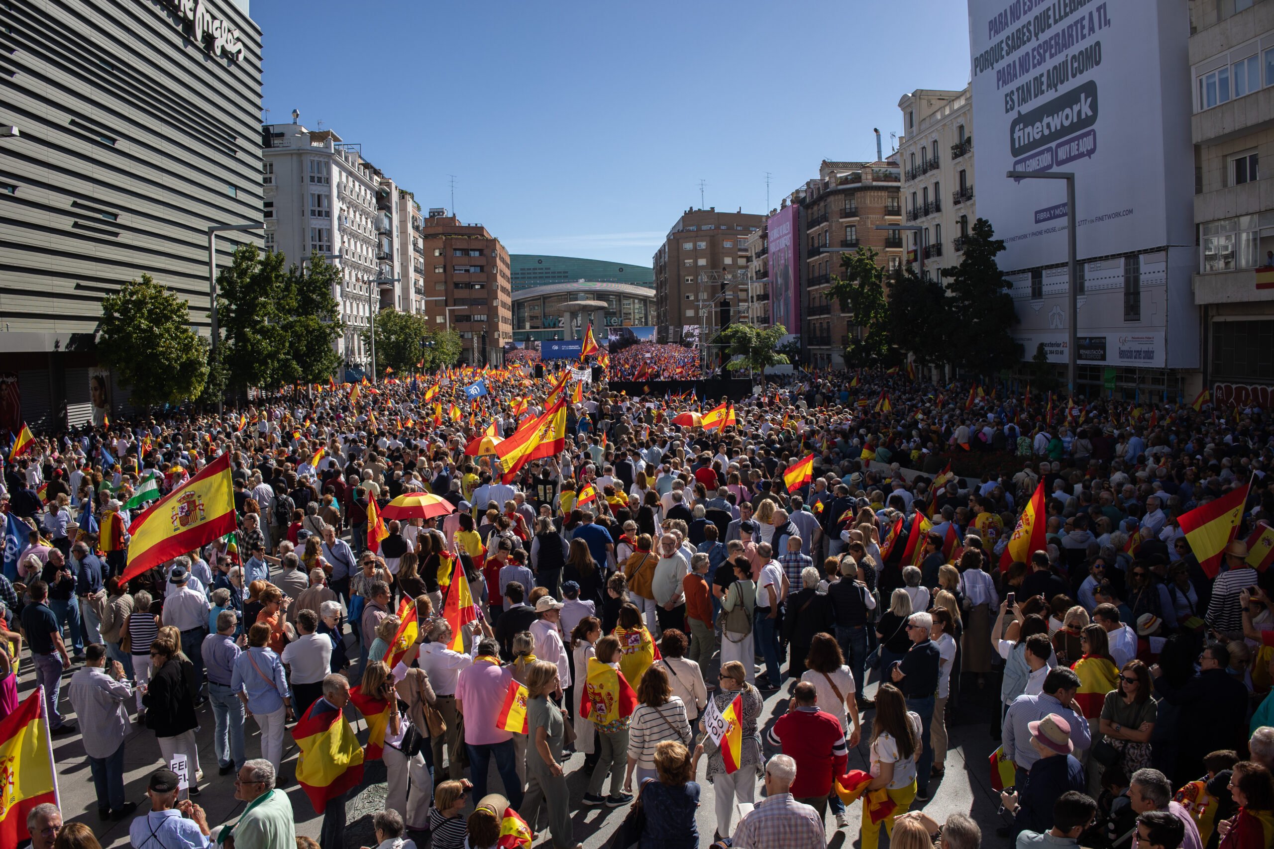 El PP celebra un acto contra la amnistía en Madrid