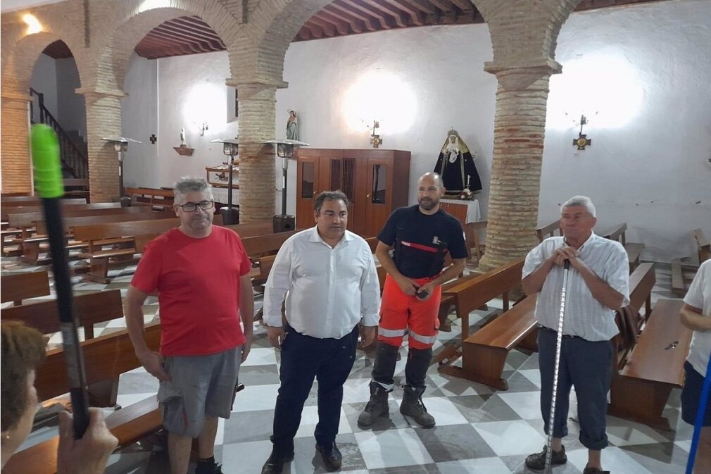 Granada.- Daños en inmuebles de Cogollos de Guadix tras más de 50 litros de lluvia por metro cuadrado en media hora