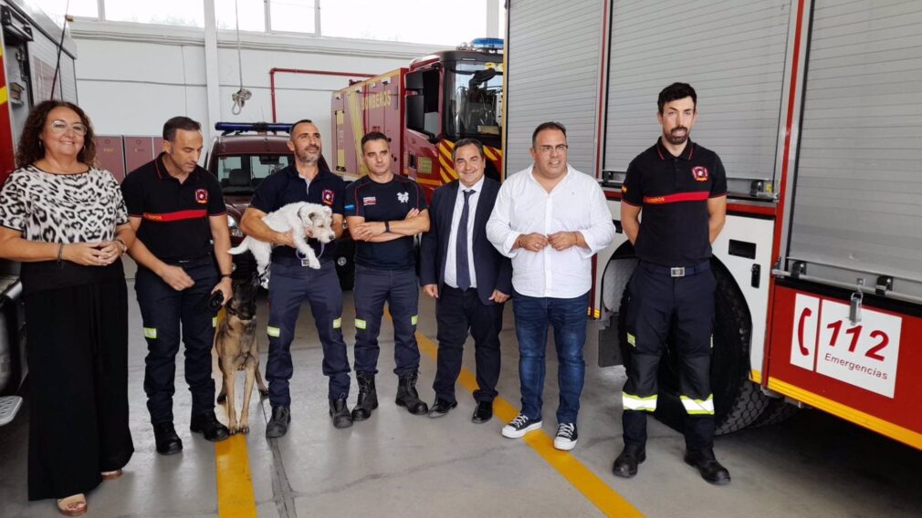 Granada.- La Diputación felicita a los bomberos de Almuñécar llegados de Marruecos tras el terremoto