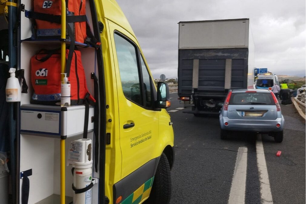 061 accidente A92 Guadix