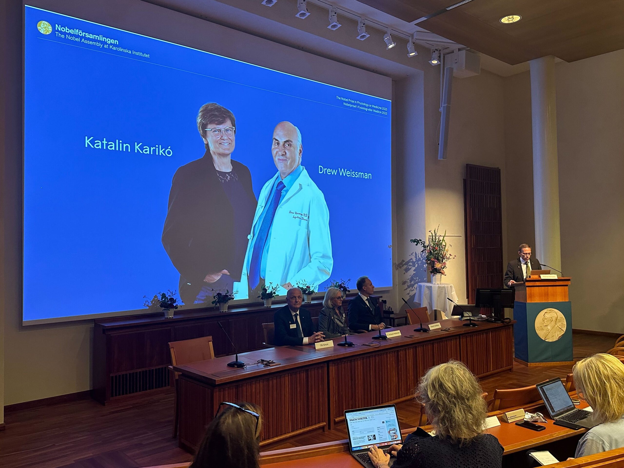 Announcement Nobel Prize - Medicine