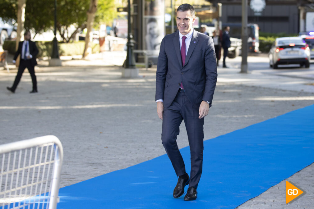 Llegada de los jefes de estado a la cumbre europea en Granada