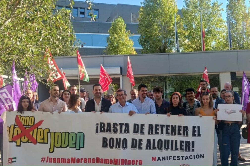 Manifestación CCOO bono alquiler joven