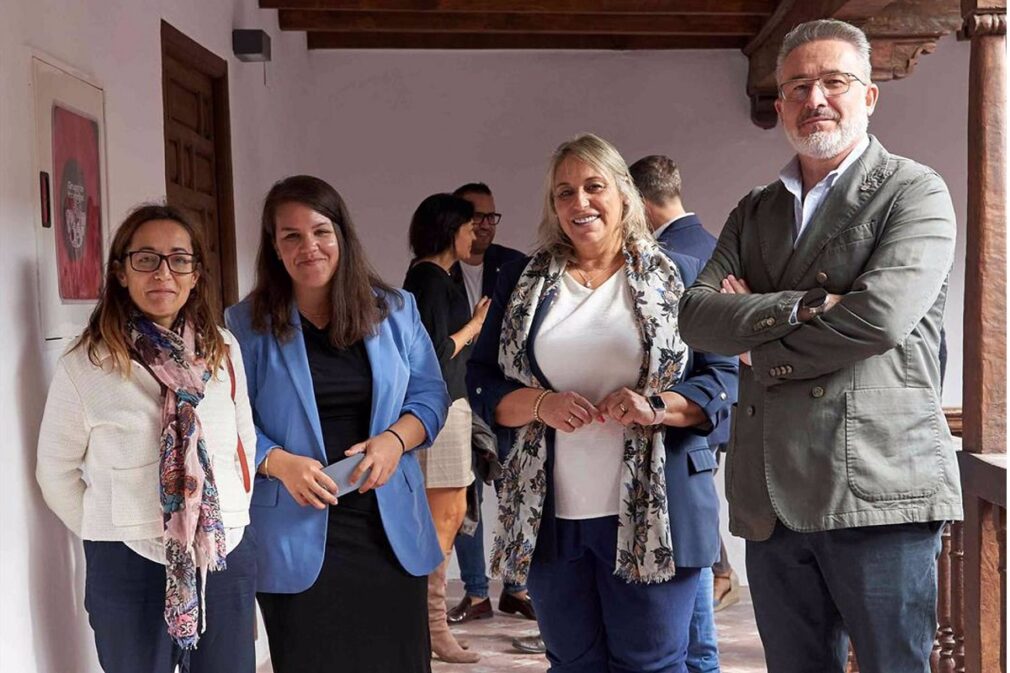 Visita de representantes de la UE al municipio granadino de Las Gabias.