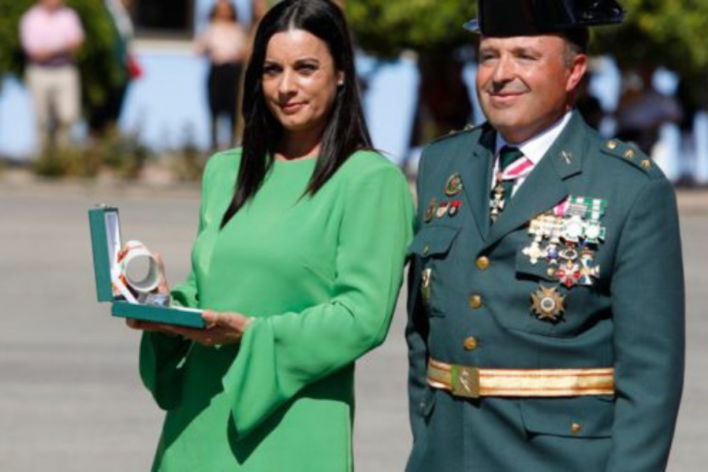 reconocimiento guardia civil a veterinaria verónica rodríguez