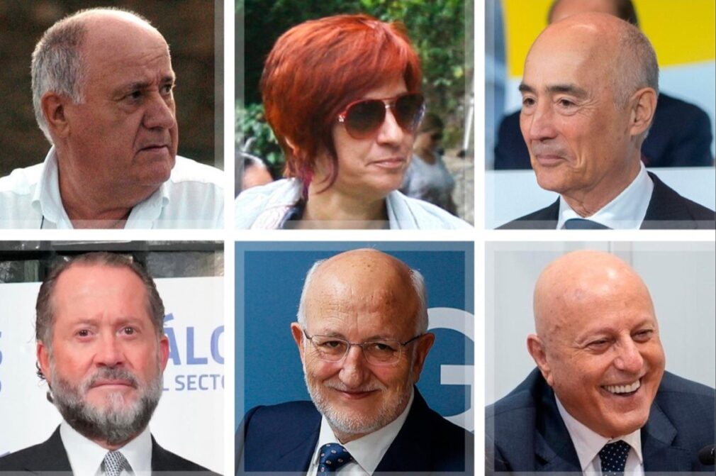 Amancio Ortega, su hija Sandra Ortega, Rafael del Pino, Juan Carlos Escotet, Juan Roig Alfonso y Tomás Olivo repiten como los más ricos de España, según Forbes - EUROPA PRESS