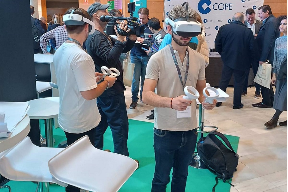Granada.- Empleo presenta en el Congreso de Inteligencia Artificial las gafas de realidad virtual