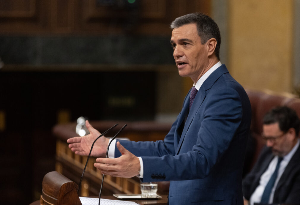 Segunda sesión del pleno de investidura de Sánchez en el Congreso