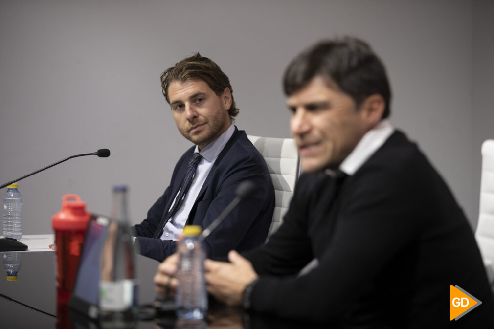 Presentacion de Alexander Medina como nuevo entrenador del Granada CF