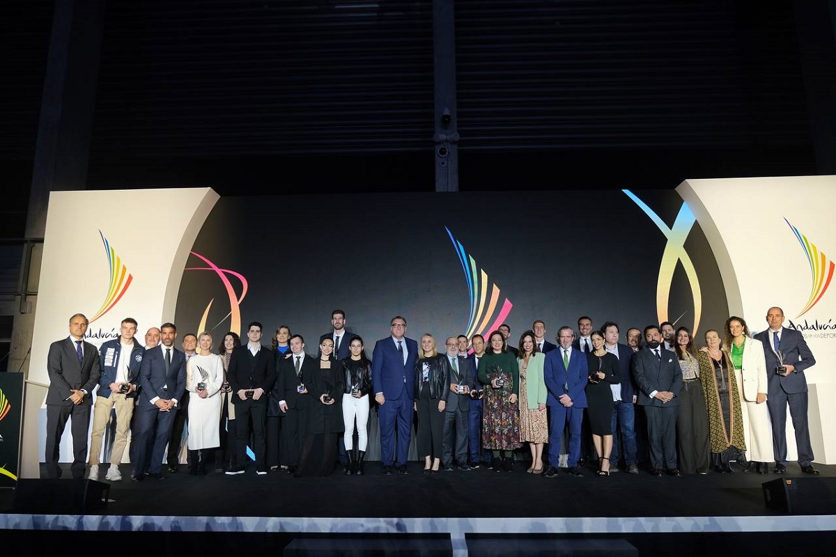 Foto familia Premios Andalucía de los Deportes 2022