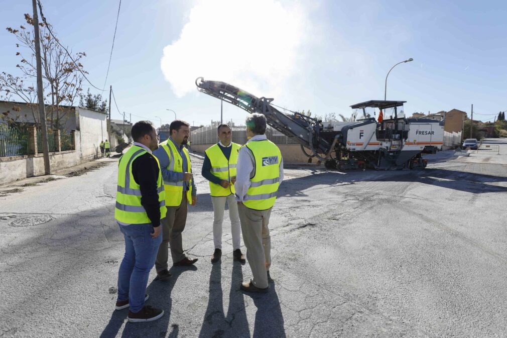 Obras en el camino del secanillo en Alhendin 02