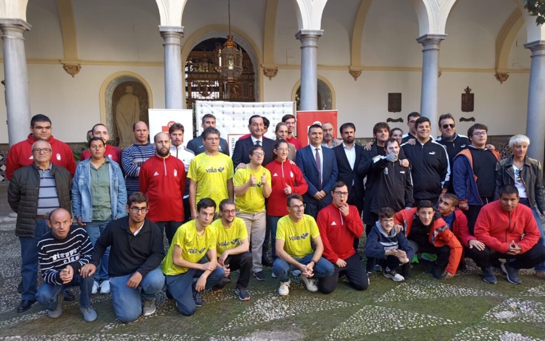Diez equipos participan en la Liga Inclusiva Granadina de Fútbol-7