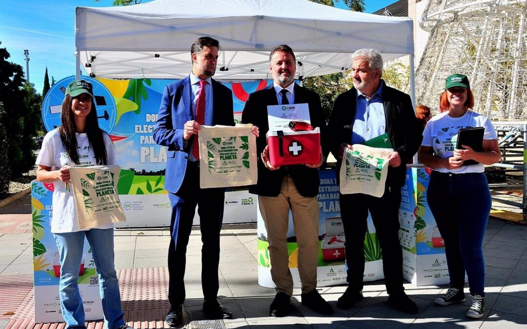La campaña 'Dona vida al planeta' llama al reciclaje de residuos de aparatos eléctricos