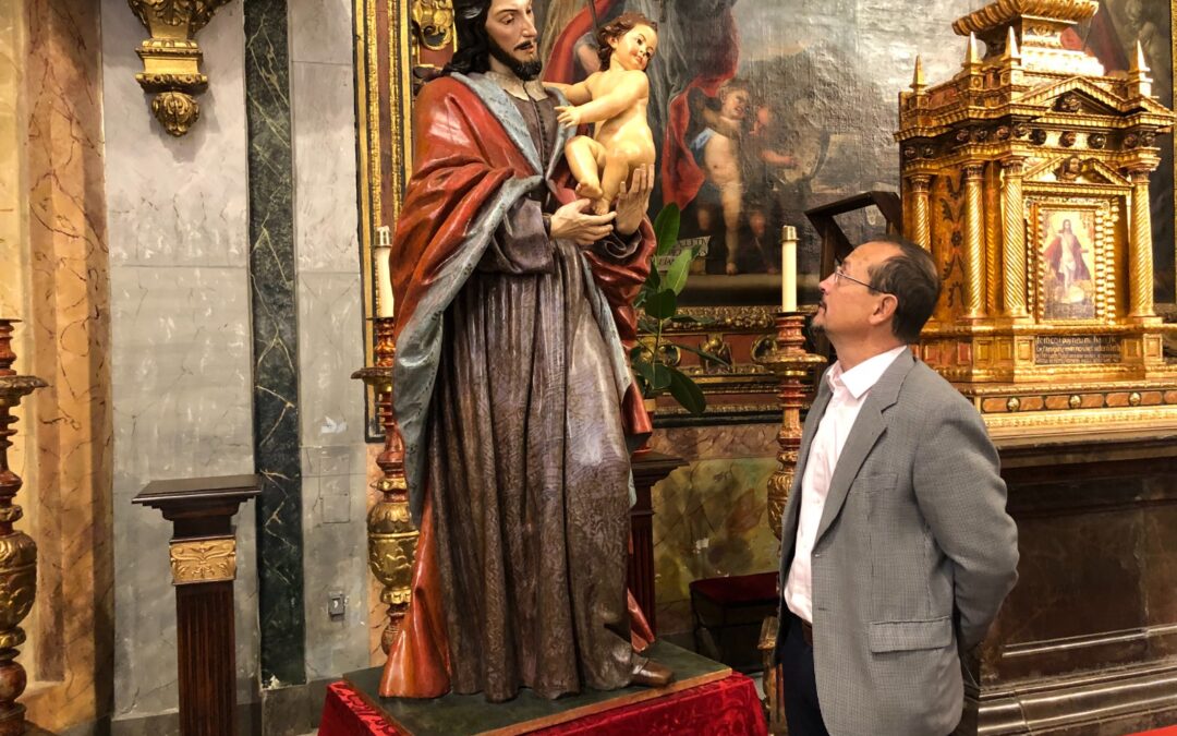 La iglesia de La Magdalena recupera el San José de Diego de Mora