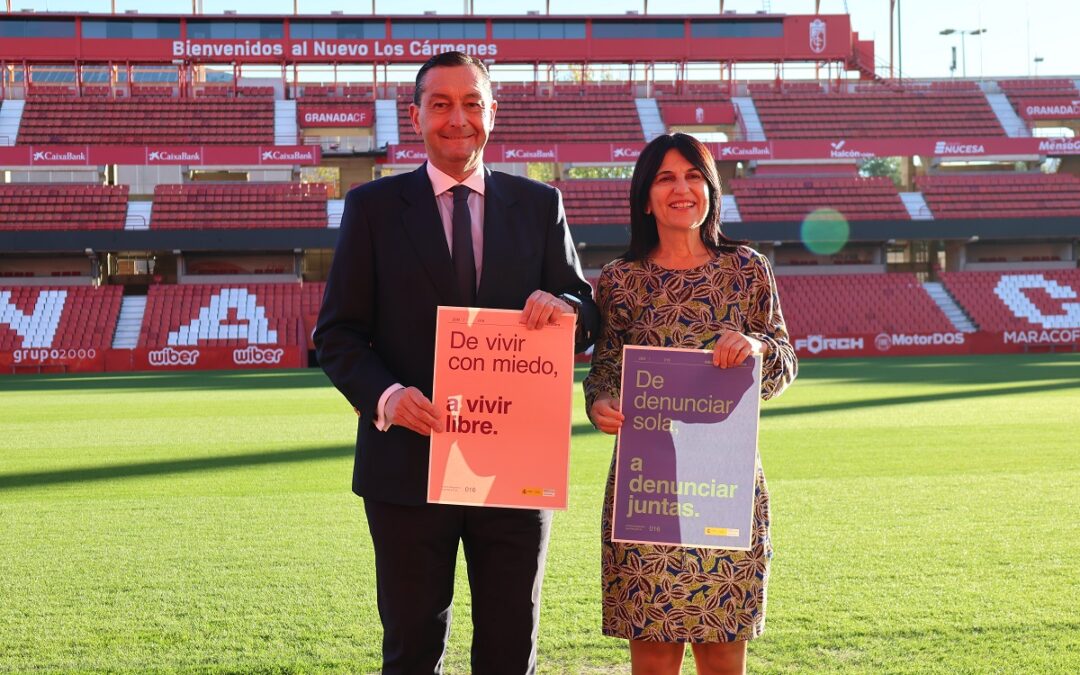 La Subdelegación del Gobierno y el Granada CF se vuelven a unir para luchar contra la violencia de género