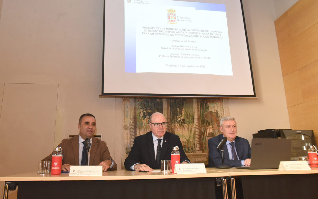 Un centenar de municipios de la provincia están en riesgo de despoblación, según un estudio de la UGR