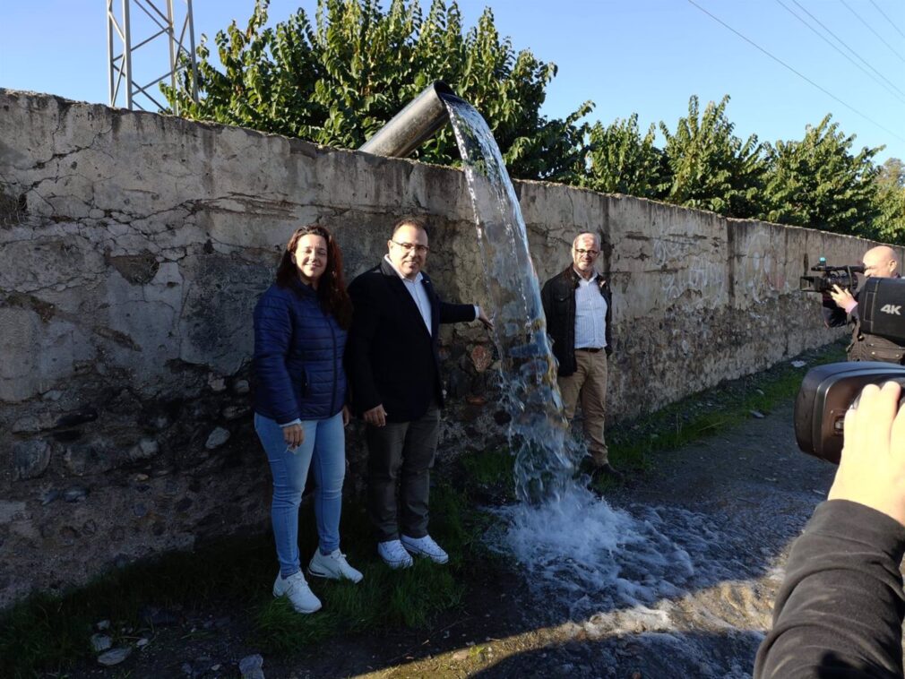 Granada.-Almuñécar anuncia la llegada desde esta semana de los 450.000 metros cúbicos pedidos para el acuífero Río Verde