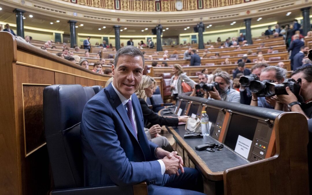 El Congreso acoge el segundo debate de investidura, que Sánchez prevé superar con 179 votos