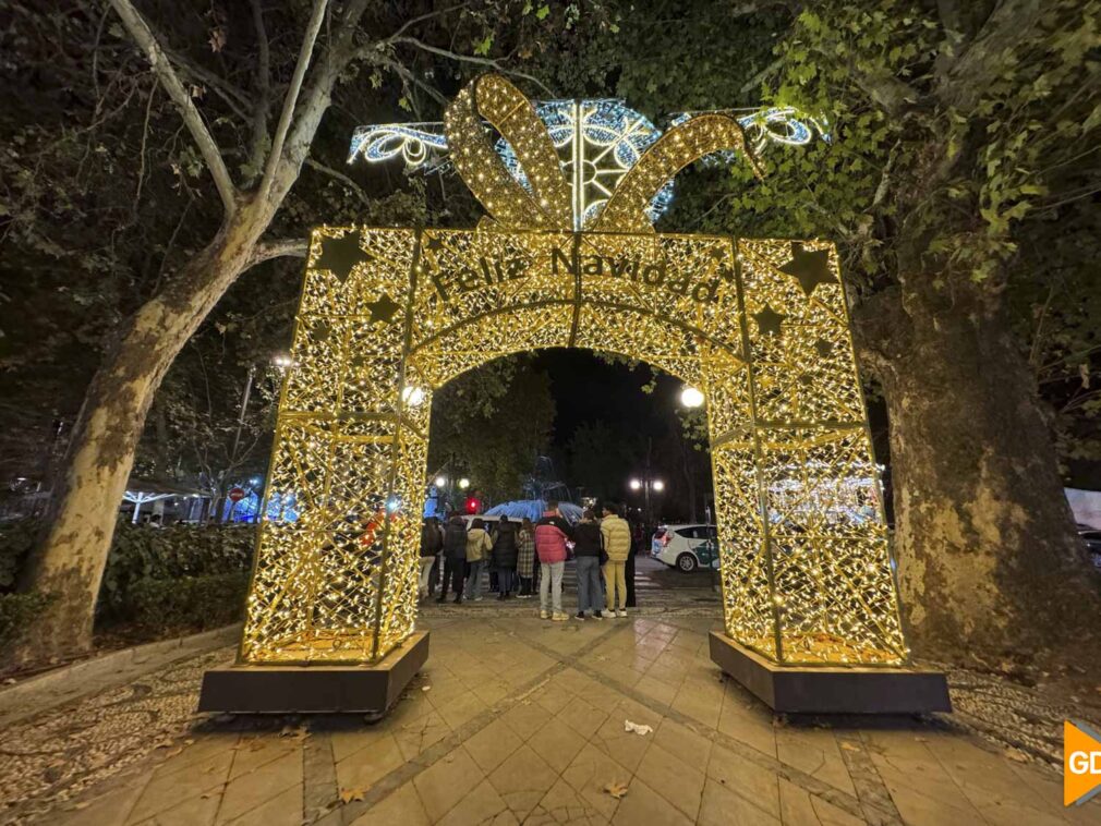 Encendido de las luces de Navidad en Granada