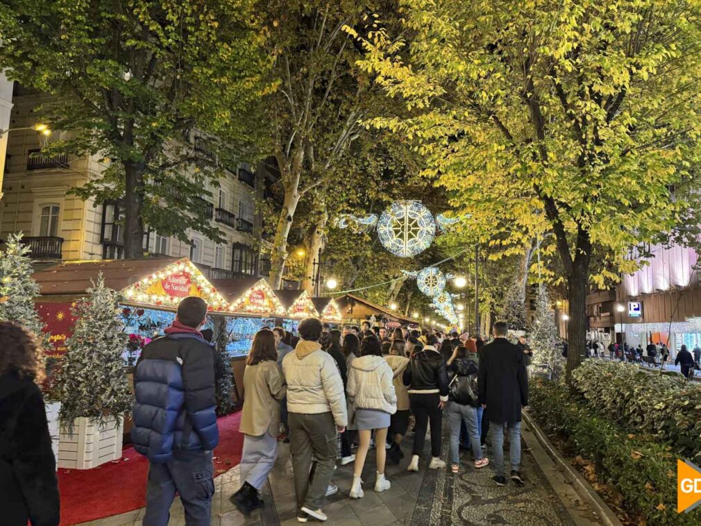 Encendido de las luces de Navidad en Granada