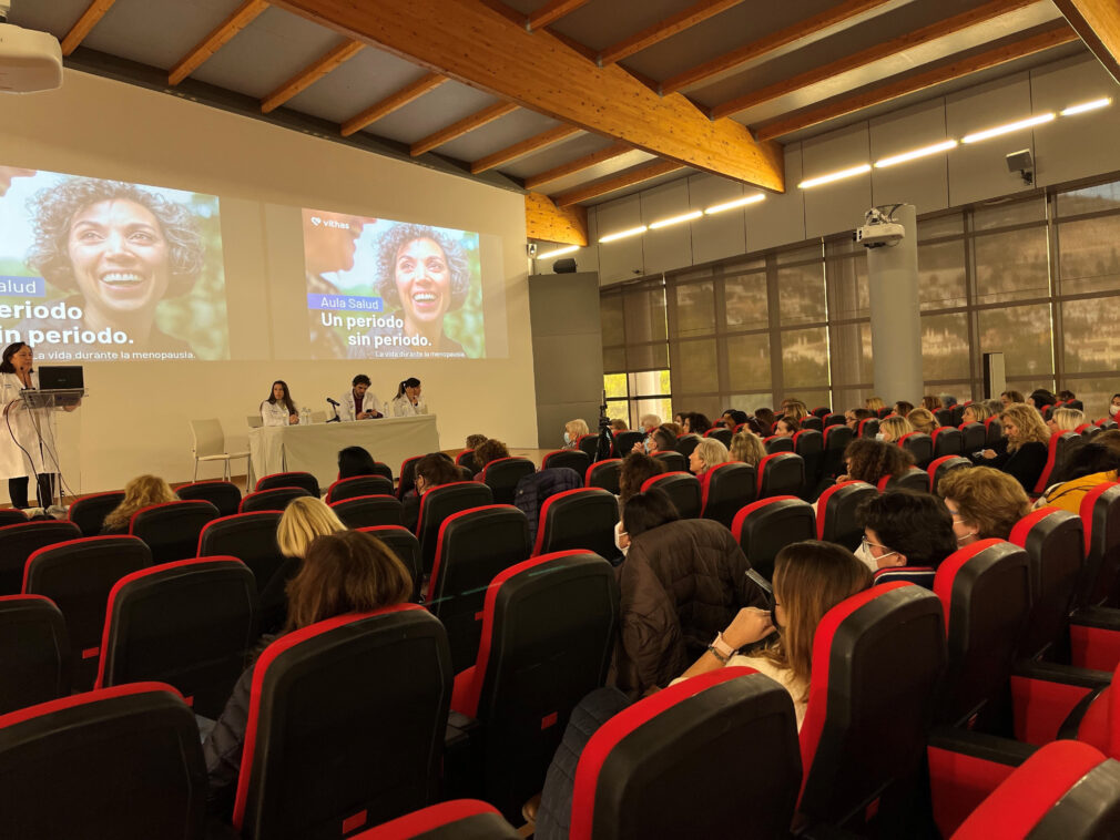 Imagen de una de las Aulas Salud celebradas en los hospitales Vithas de Andalucía