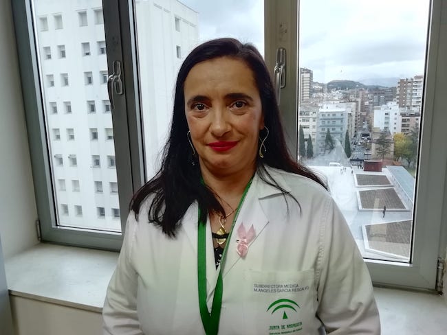 María Ángeles García Rescalvo, directora gerente del Hospital Universitario Virgen de las Nieves Foto Gabinete