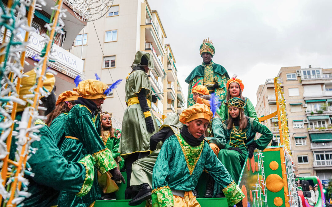 El recorrido de los Reyes Magos por las calles de Granada