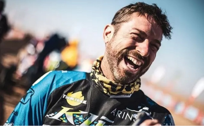 El piloto español de rallys Carles Falcón, fallecido tras un accidente en el Rally Dakar 2024 - Foto Twintrail Racing Team