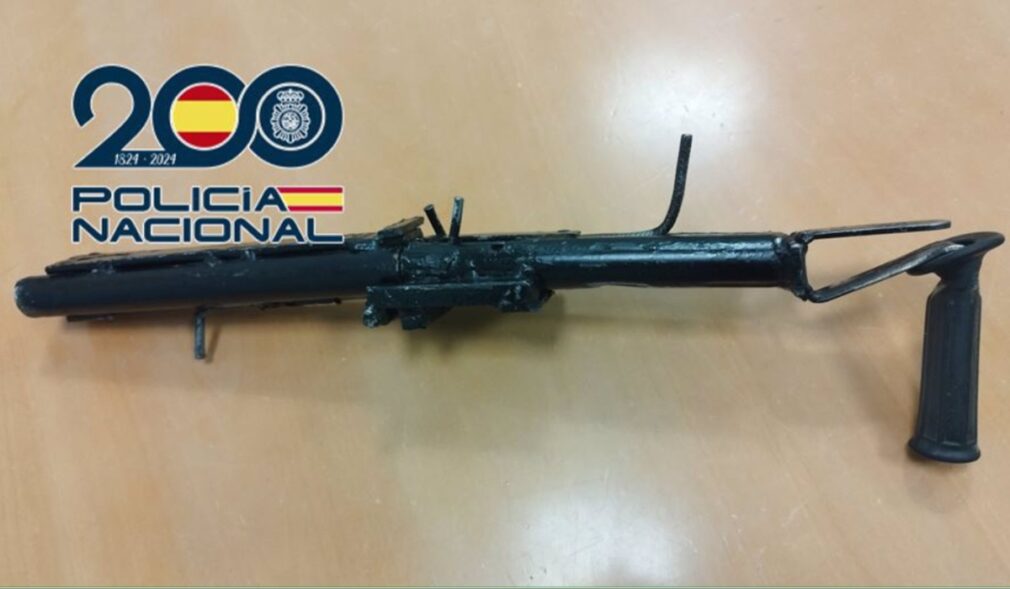 Arma de fuego casera fusil casero