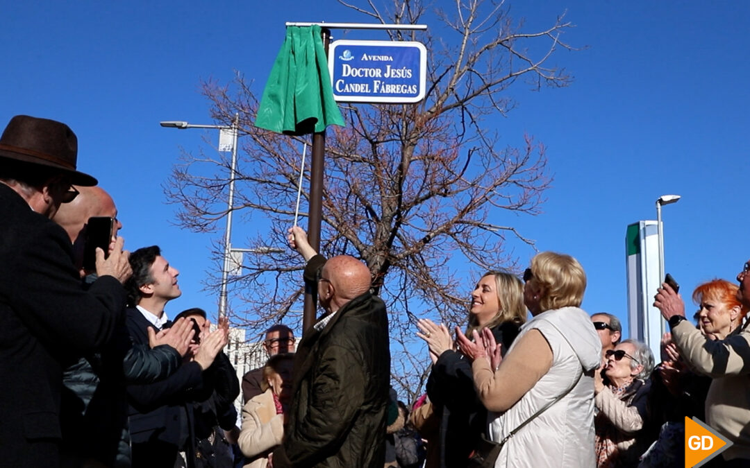 El doctor Jesús Candel ya cuenta con una calle en su honor en el entorno del PTS