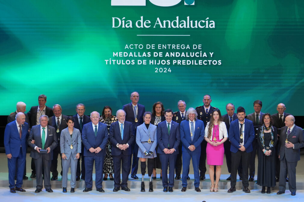 Entrega de los títulos de Hijo Predilecto y las Medallas de Andalucía 2024